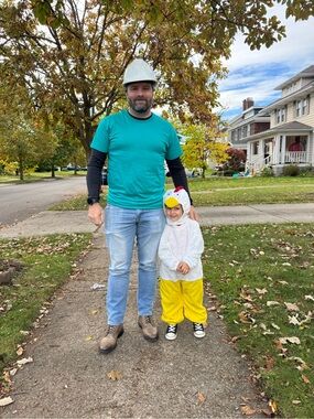 Teal Tshirt used for Minecraft Steve Costume